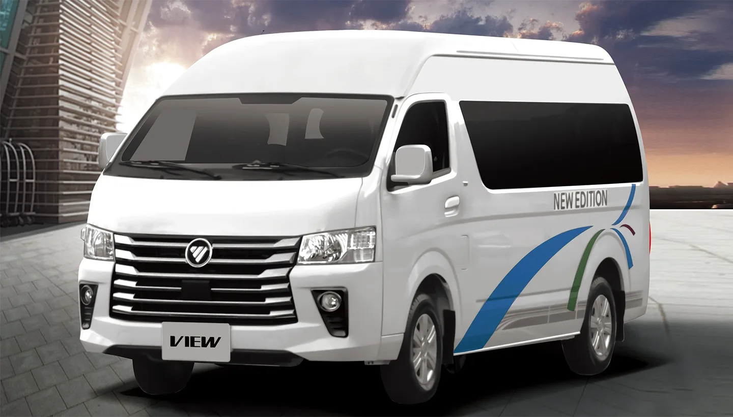 Foton VIEW Series commercial vehicle lineup showcasing modern design and versatility